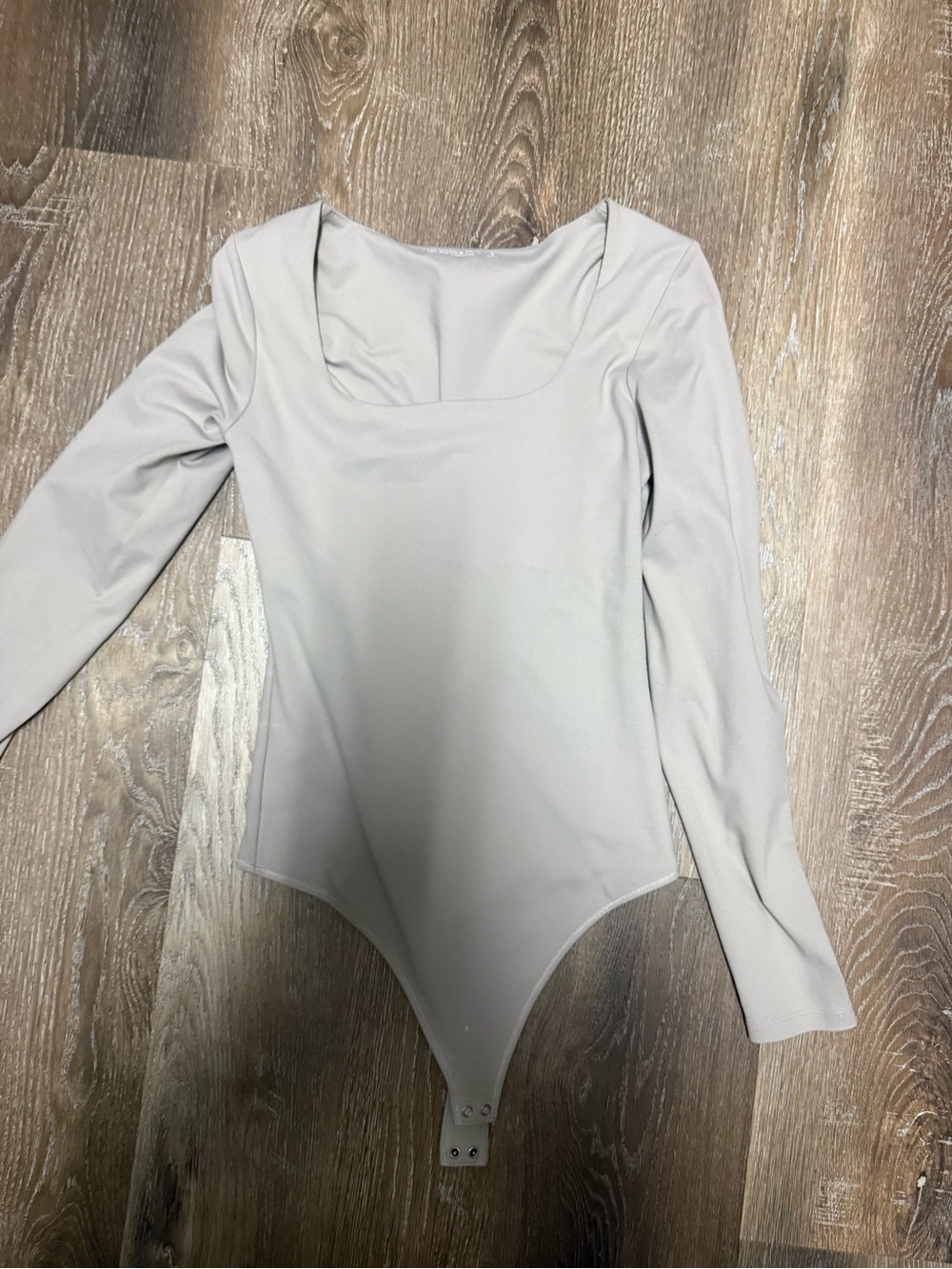 Abercrombie Taupe-Color Bodysuit